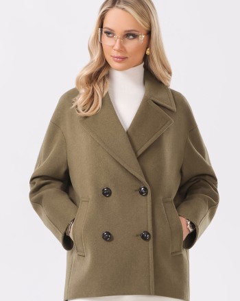 Пальто AVALON 2998ПД WT19 Melange olive