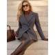 Пальто AVALON 3197ПД XW8 Grey melange